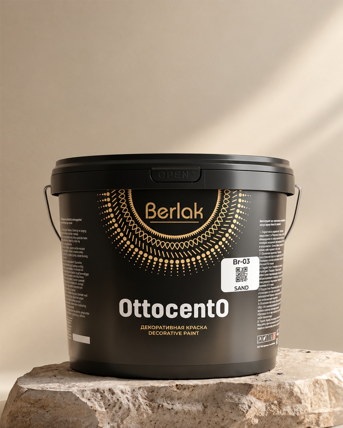 Berlak Ottocento dekorativ bo‘yoq chelagi